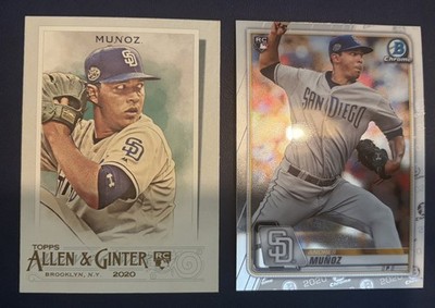 2020 Bowman Chrome Andres Munoz Rookie Card x2