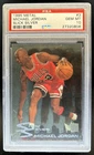 1995-96 Fleer Metal Michael Jordan Slick Silver #3 Bulls PSA 10 GEM MINT