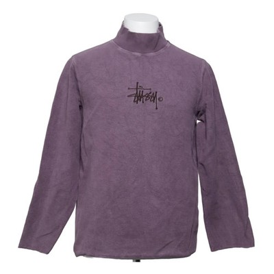 Stüssy, Sweatshirt, Größe: M, Lila, Baumwolle, Einfarbig #zCi