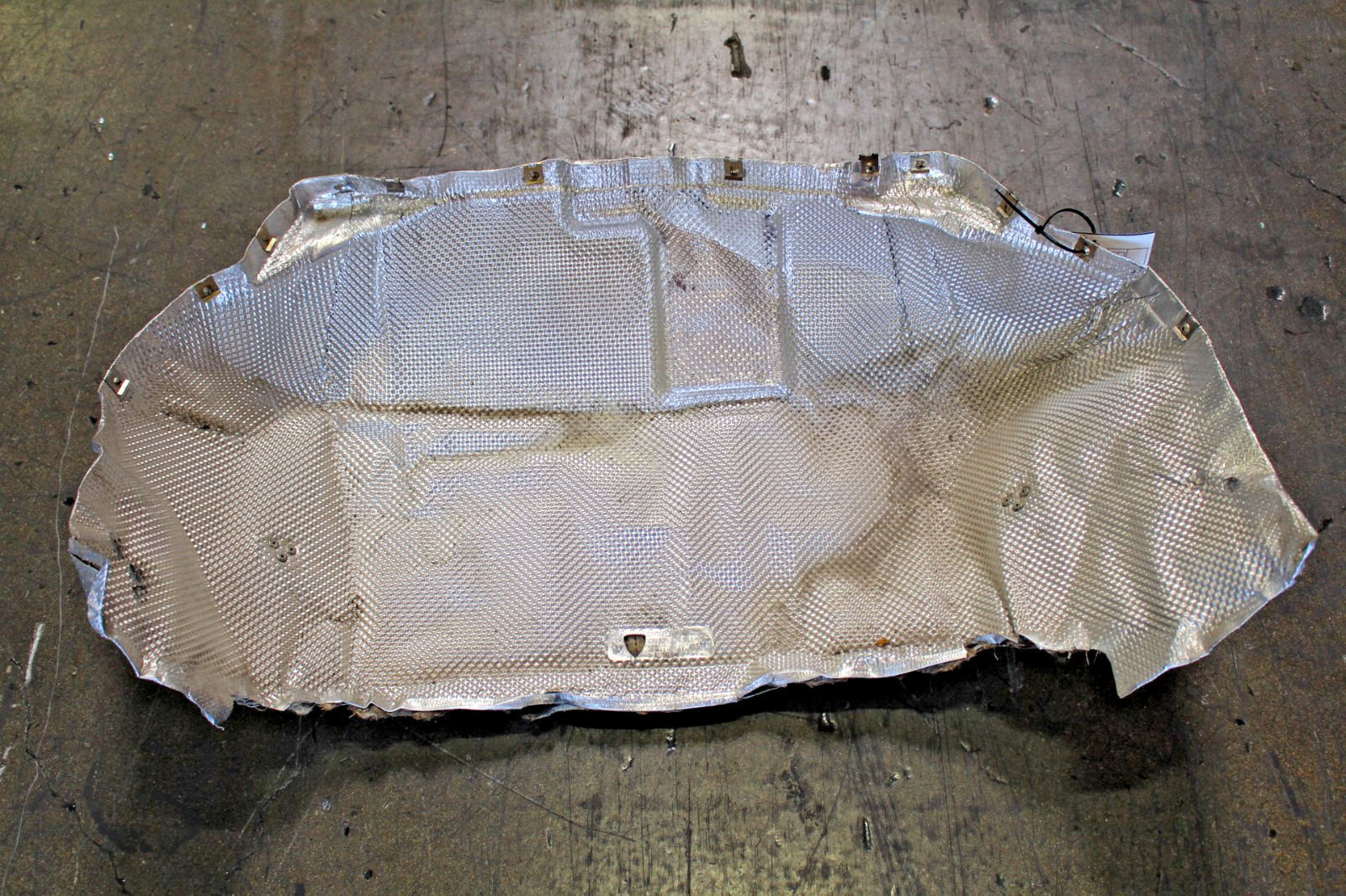 Lamborghini Aventador REAR Exhaust heat shield P/N 470825709B