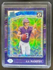 2024 Donruss Optic J.J. McCarthy Purple Scope Rated Rookie #235 Vikings