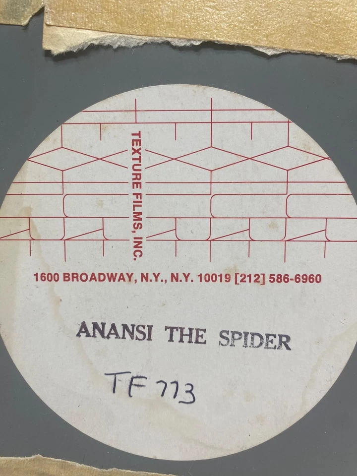 "Anansi The Spider" Ghanaian Folklore, Gerald McDermott 1969 Reel to Reel Film - Image 2 of 3