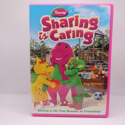 Barney: Sharing is Caring DVD 2008 Full Screen English Spanish Bonus Games