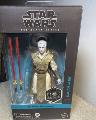 Dagan Gera Jedi Survivor Action Figure Star Wars Black Series 1:12 Scale