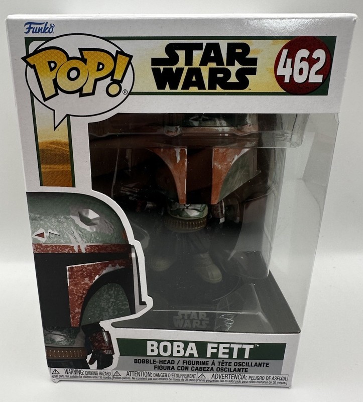 Boba Fett 2022 Funko Pop Bobble Head Figurine Star Wars #462