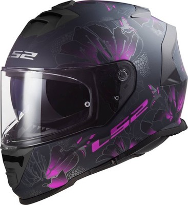LS2 Storm II FF800 Burst Integralhelm matt-schwarz-pink