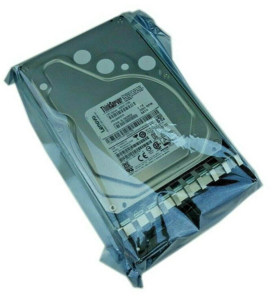 Lenovo 1TB 4XB0K12335 00XH219 7.2K 6Gb/s SATA 3.5" HDD Hard Drive NEW - Image 2 of 2
