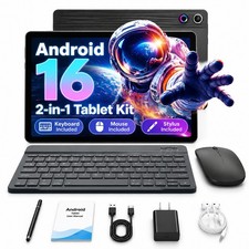 New 10 Inch Tablet Android 16 20GB RAM 64GB ROM 6000mAh Long Lasting Battery