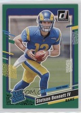 2023 Panini Donruss Rated Rookie Press Proof Green Stetson Bennett IV #358 17w0