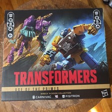 Transformers Age of the Primes Wreck N Doom Carnivac Fisitron Hasbro New