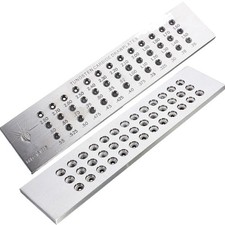 39 Holes Tungsten Carbide Wire Drawplate for Jewelry Making Round 0.26-2.80mm  