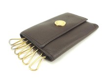 BVLGARI Key holder Brown gold Women 20841 Authentic secondhand