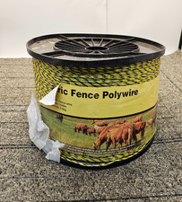 Upgraded Electric Fence Polywire Portable 5050Feet 1540M 1/8 Diameter Durable