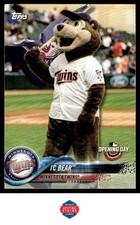 2018 Topps Opening Day #M-15 TC Bear Mascots