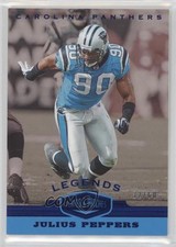 2019 Panini Plates & Patches Legends Blue 32/60 Julius Peppers #107 HOF 05ng