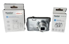 Nikon COOLPIX S3200 16.0MP Digital Camera Silver Works Battery/charger  
