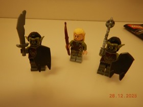 LEGO The Lord of the Rings: The Mines of Moria (9473)  W/figs + Instructions!!