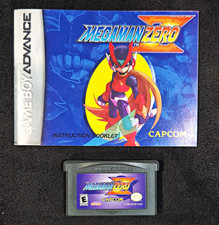 Mega Man Zero (Nintendo Game Boy Advance GBA) Authentic Cartridge & Manual