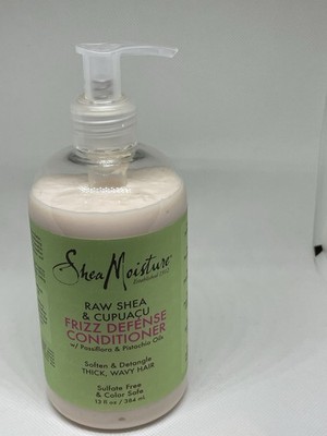 SheaMoisture Raw Shea & Cupuacu Frizz Defense Conditioner Thick Wavy 13 fl oz