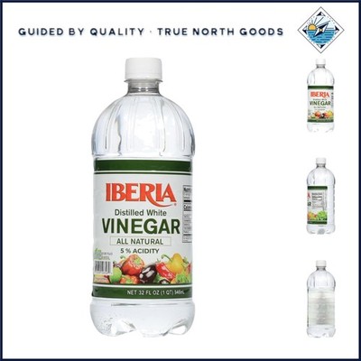 All-Purpose Distilled White Vinegar 32 fl oz, Natural and Eco-Friendly Cleaner