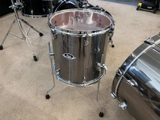 Pearl Export New Fusion Size 14 x 14" Floor Tom Drum Misty Chrome  NEW