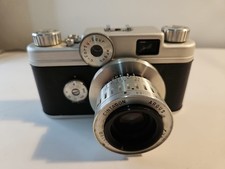 Vintage Argus C-44 Camera w/Coated Cintagon f/2.8 50mm Lens - UNTESTED