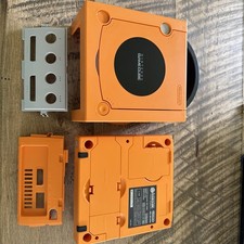 OEM Nintendo GameCube Orange Spice Housing Replace Shell Case DOL-001