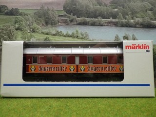 Märklin H0 Passenger Car 2 KL Jägermeister in Original Packaging (JQ) L0286