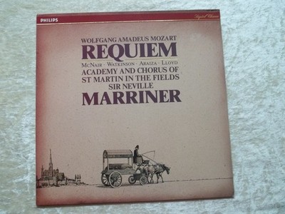 MOZART REQUIEM LP ACADEMY OF ST MARTIN IN THE FIELDS / MARRINER  PHILIPS 432 087