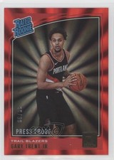 2018 Panini Donruss Rated Rookies Press Proof Red Laser 6/99 Gary Trent Jr 07d9