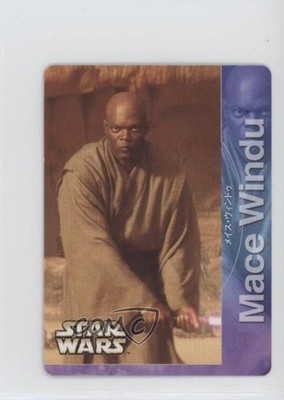 2002 Morinaga Eskimo Ice-Cream Star Wars (Japan) Mace Windu #21 07yc