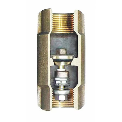 #ad Simmons 504Sb 1 1 4quot; Npt Bronze Spring Check Valve $53.39