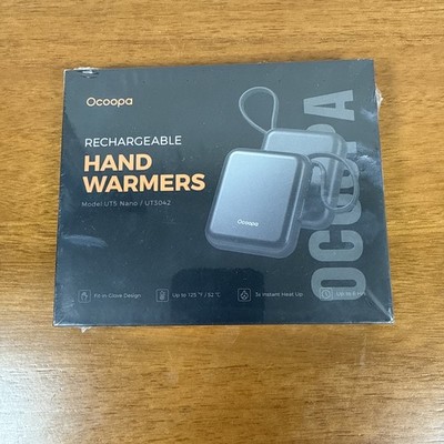 Ocoopa Hand Warmers Rechargeable UT5 Nano  Slim Electric Pocket Hand Heater  NEW