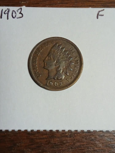 1903 Indian Head Cent - Fine