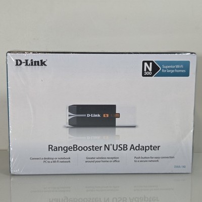 D-Link Range Booster N USB Adapter N300. DWA 140