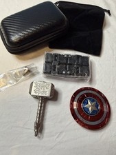 Metal Fidget Spinner ADHD Calm Thor Hammer Infinity Cube Captain America Marvel