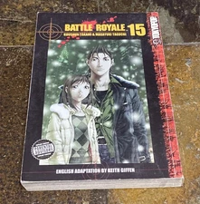BATTLE ROYALE VOLUME 15  (Tokyopop 2006 Manga TP SC GN ~ Takami / Taguchi)