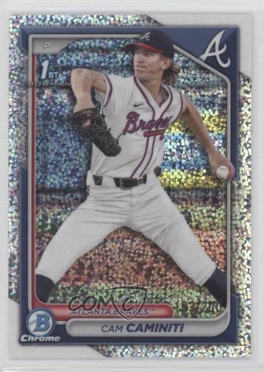 2024 Bowman Draft Chrome Sparkle Refractor /200 Cam Caminiti #BDC-20 0hm8