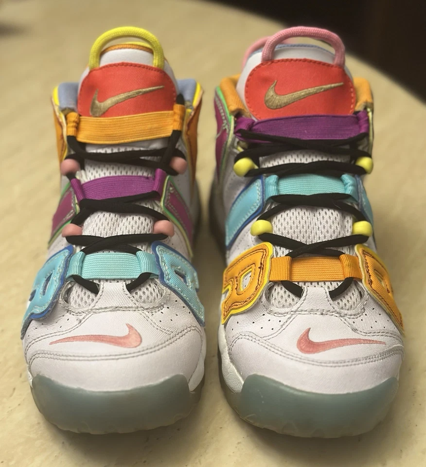 Nike Air больше Uptempo GS многоцветный, 7Y / мужчин 7 / женщин 8,5 - Изображение 2 из 4