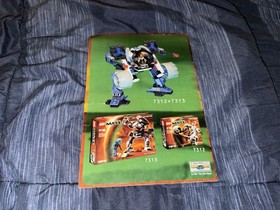 LEGO Set 7313 Life On Mars Red Planet Protector 100% Complete Manual Minifigure