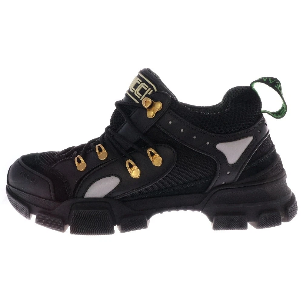 Baskets basses noires Gucci Flashtrek pointure 7 chaussures de trekking