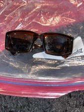 Spy Optic Glace Sunglasses Tortoise Italy Made Y2K 2000s Square Skater Beach