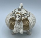Nini Griffin Hand Painted Miniature Faux Teapot Trinket Box  4.5” x 3" — photo 2