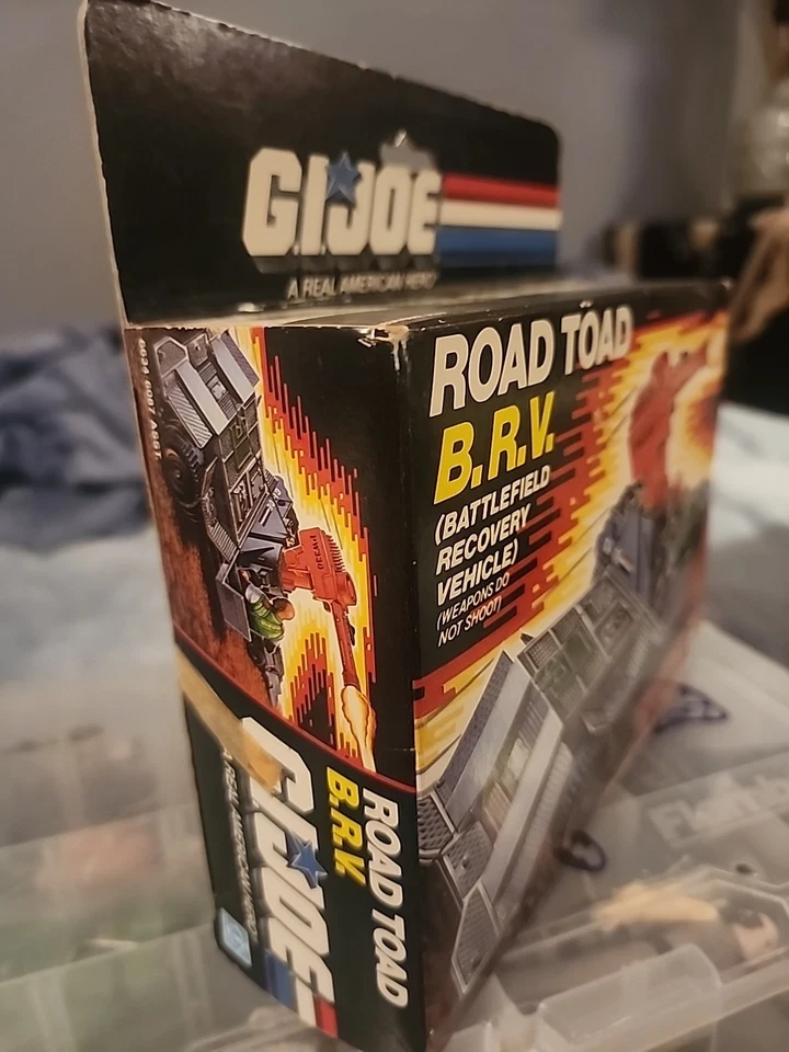 GI Joe Road Toad B.R.V. Complete w/ Box 1987 ARAH Hasbro Free Shipping - Image 2 of 4