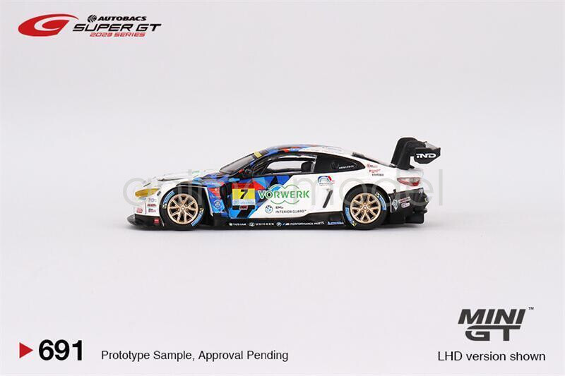 ミニカー MINI GT BMW M4 GT3 #7 \"Studie BMW M4\" BMW M4 GT3 #7 