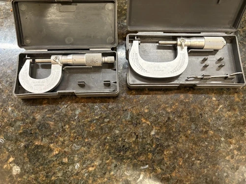 MITUTOYO  OUTSIDE  MICROMETER # 1 - 2 + 0 - 1 ..