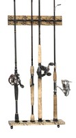 Organized Fishing Modular Wall Rack For Fishing Rod Storage 15.75 Camo Finish on sale Organized Fishing Modular Wall Rack For Fishing Rod Storage 15.75 Camo Finish on sale
