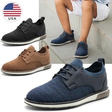 Toddler/Little/Big Kids Boy's Breathable Casual Dress Oxford Sneaker Shoes