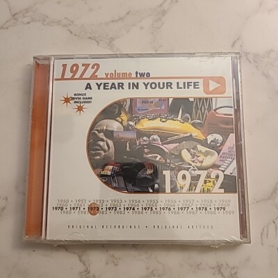 A Year In Your Life 1972 Vol 2 NEW CD Original Artists And Recordings, 2001
