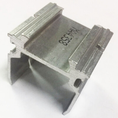 Aluminiumwinkel Frontmontage Für METRA Profile MA4358 1 Stück